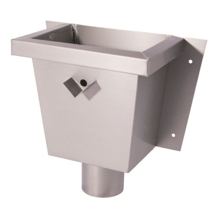 Nedzink Zinken vergaarbak Junior 80 mm grijs Nova (NedZink)
