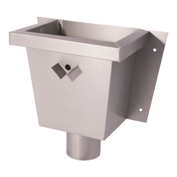 Nedzink Zinken vergaarbak Junior 80 mm grijs Nova (NedZink)