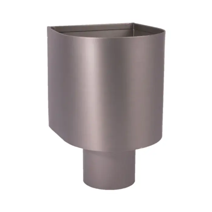 Nedzink Zinken vergaarbak Mini 80 mm grijs Nova (NedZink)
