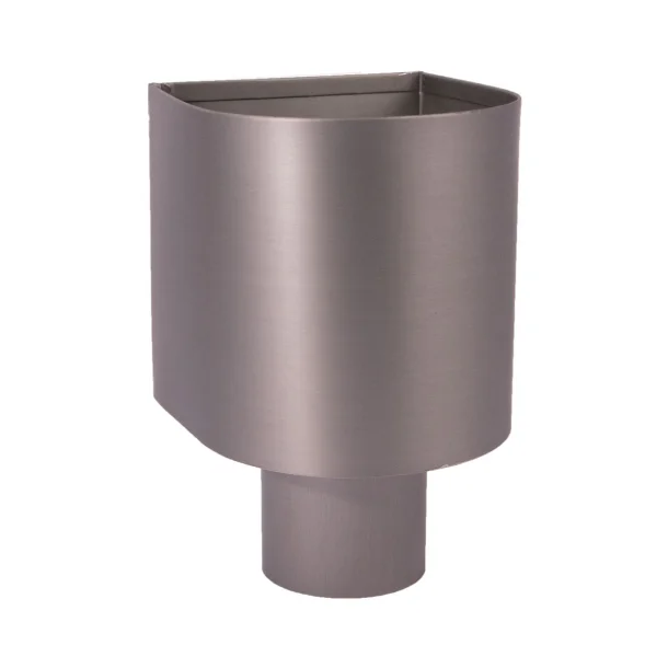 Nedzink Zinken vergaarbak Mini 80 mm grijs Nova (NedZink)