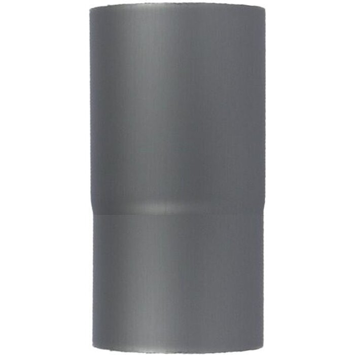 Nedzink Zinken verbindingsmof 80 mm rond grijs Nova (NedZink)