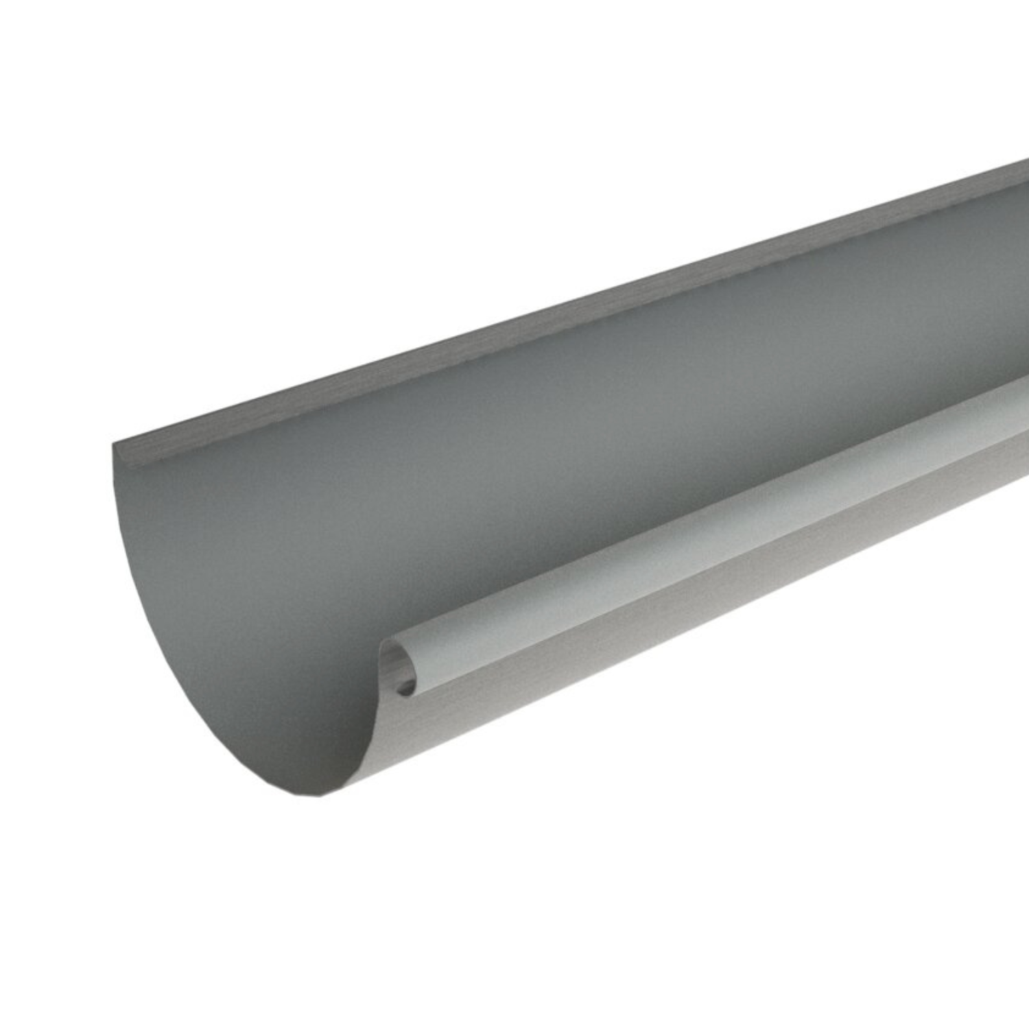 Prefa Aluminium dakgoot patinagrijs zinklook - mastgoot M333 - 3 meter (Prefa)