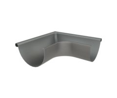 Prefa Buitenhoek M333 90 graden patinagrijs | Prefa