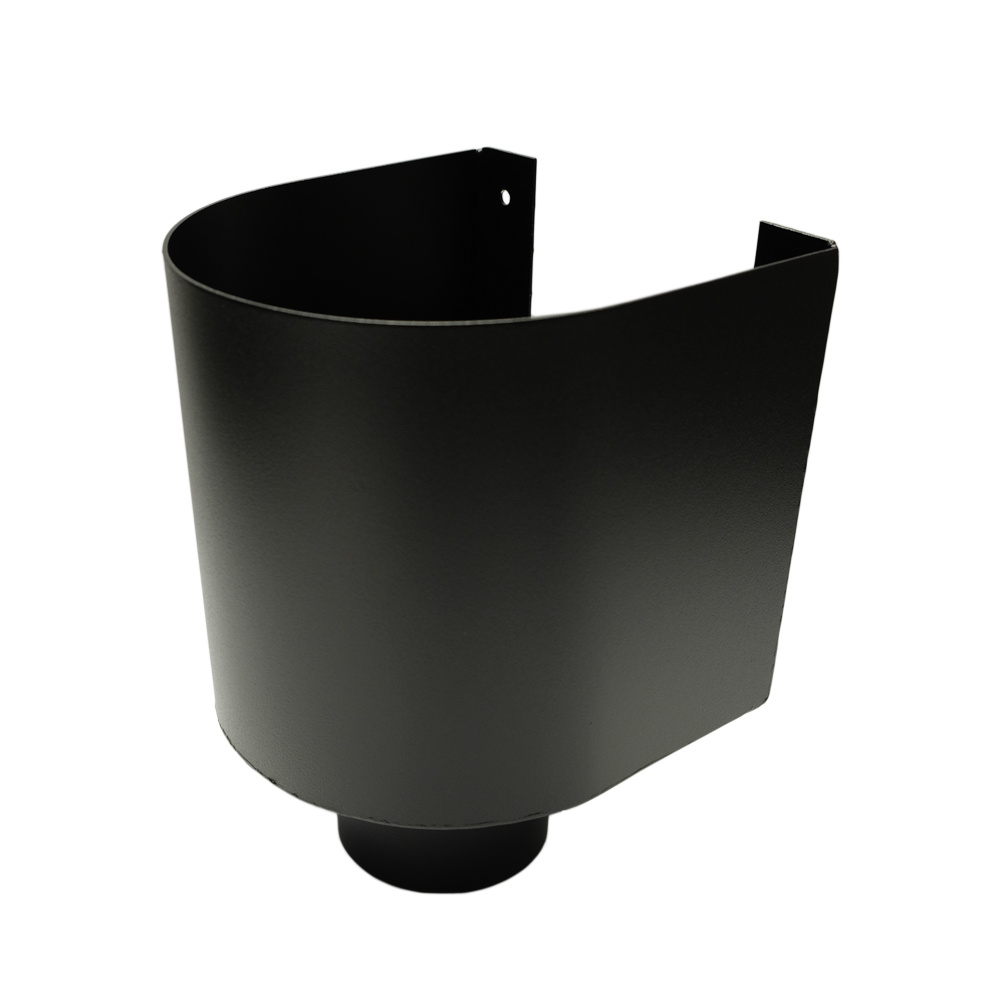 Kallos Vergaarbak mini 80 mm Ral-9005 fijnstructuur zwart