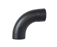 Kallos Bocht 85 graden 80 mm Ral-7021 | Kallos