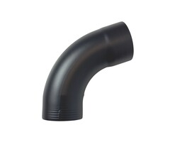 Kallos Bocht 72 graden 80 mm Ral-7021 | Kallos