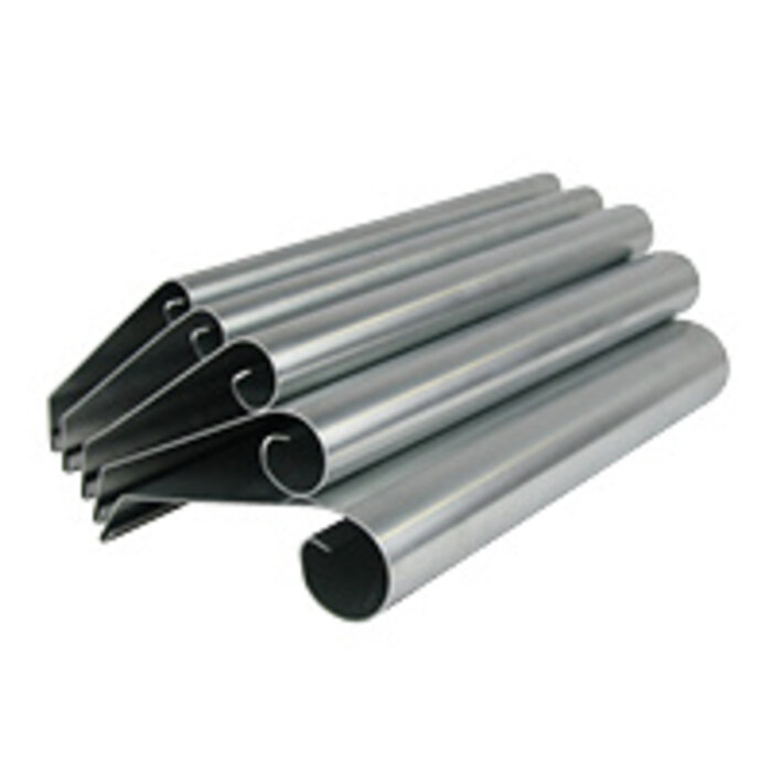 Rheinzink Zinken deklijst op maat – Rheinzink 0,8 mm, met of zonder kraal, eigen maat en lengte, KOMO-gecertificeerd, direct online configureren