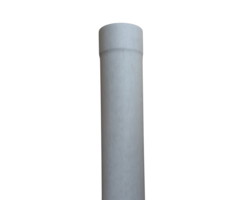 Prefa Regenpijp 100 mm patinagrijs - 3 meter | Prefa