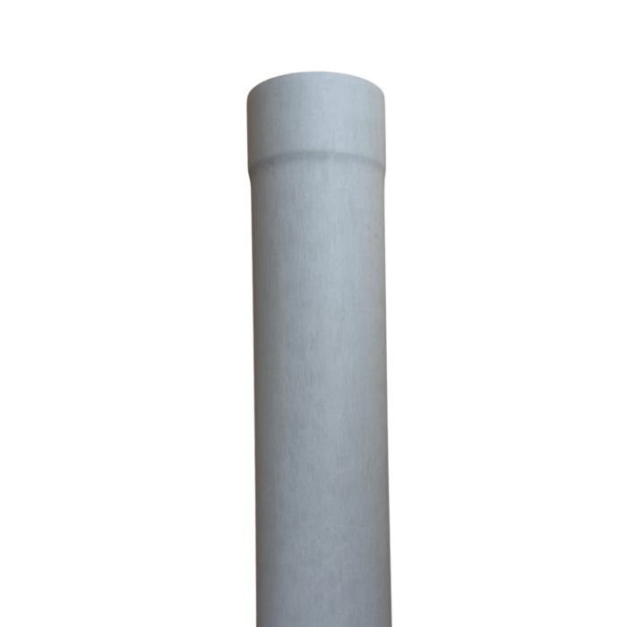 Prefa Aluminium regenpijp 100 mm patinagrijs zinklook - 3 meter (Prefa)