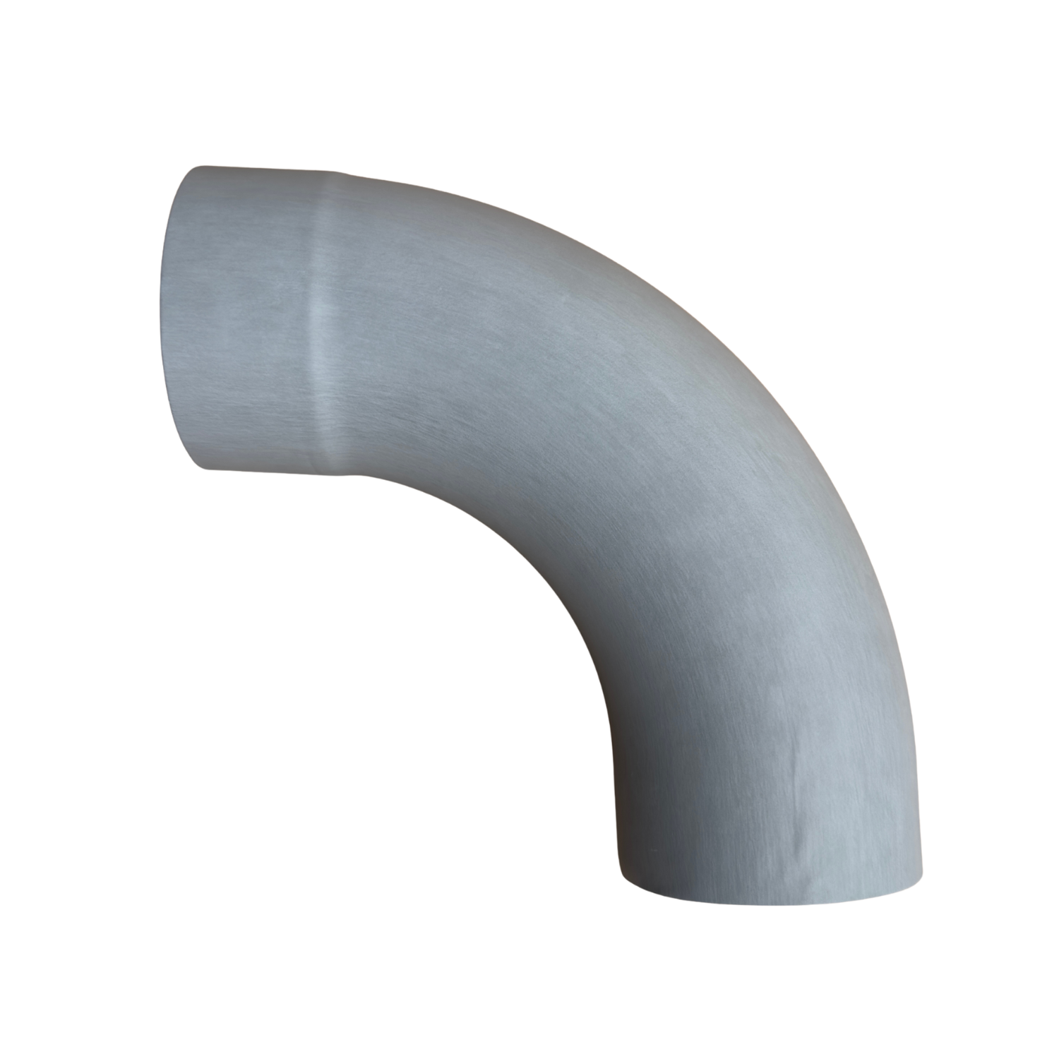 Prefa Aluminium bocht 85 graden 100 mm - patinagrijs zinklook (Prefa)