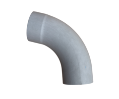 Prefa Bocht 72 graden 100 mm patinagrijs | Prefa