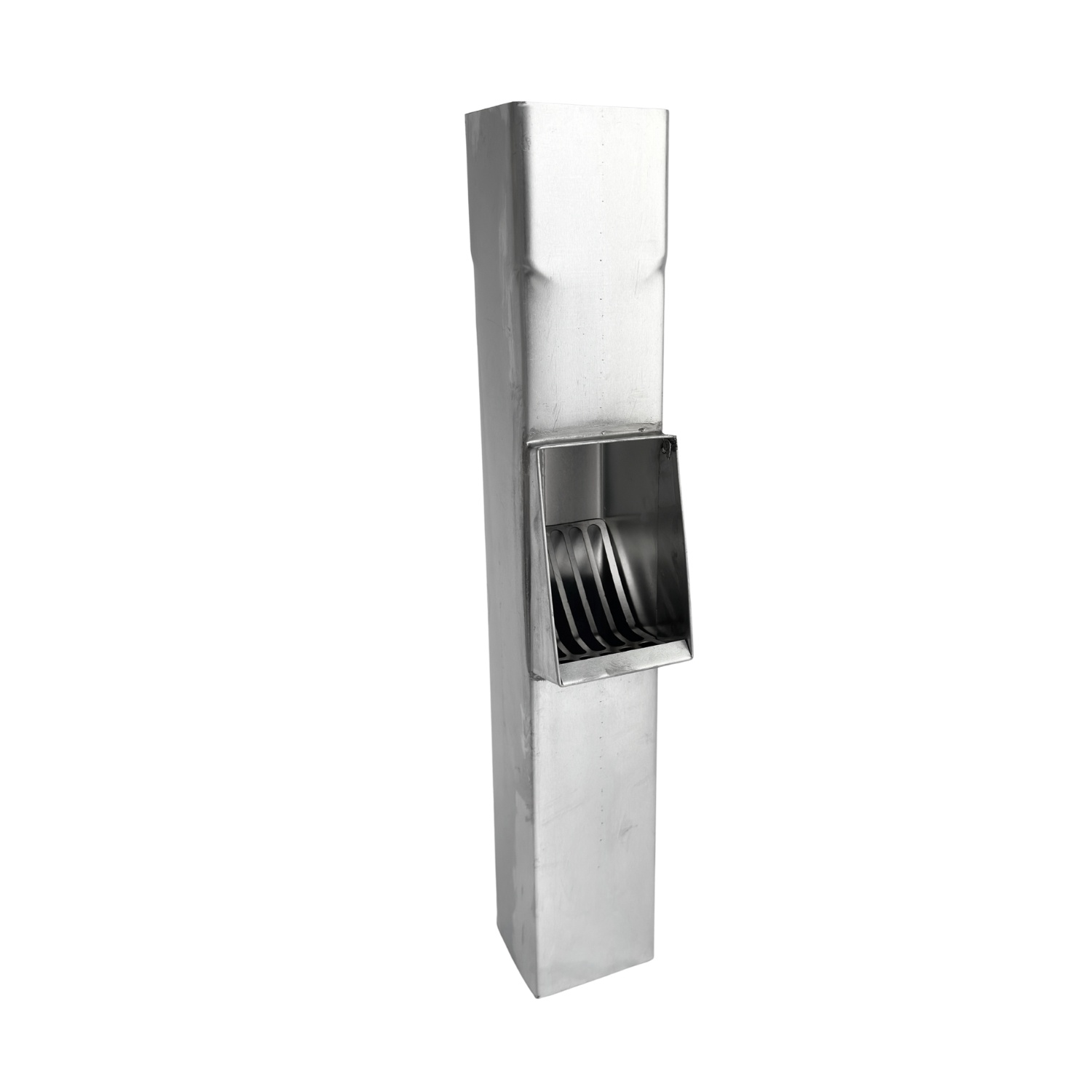 Nedzink Zinken bladafscheider 80x80 mm vierkant inclusief rooster (NedZink)