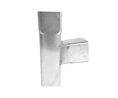 Nedzink T-stuk 80x80 vierkant 85 graden | NedZink