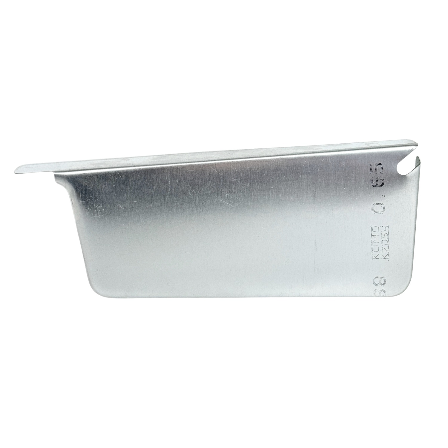 Nedzink Kopschot zonder kraal rechts / Separatieschot bakgoot B37 links