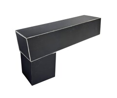 Nedzink Stadsuitloop 60x100 78x78 zwart Noir | NedZink