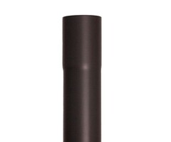 Nedzink Regenpijp 80 mm zwart Noir - 2 meter | NedZink
