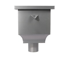 Nedzink Vergaarbak Brabant 80 mm grijs Nova | NedZink