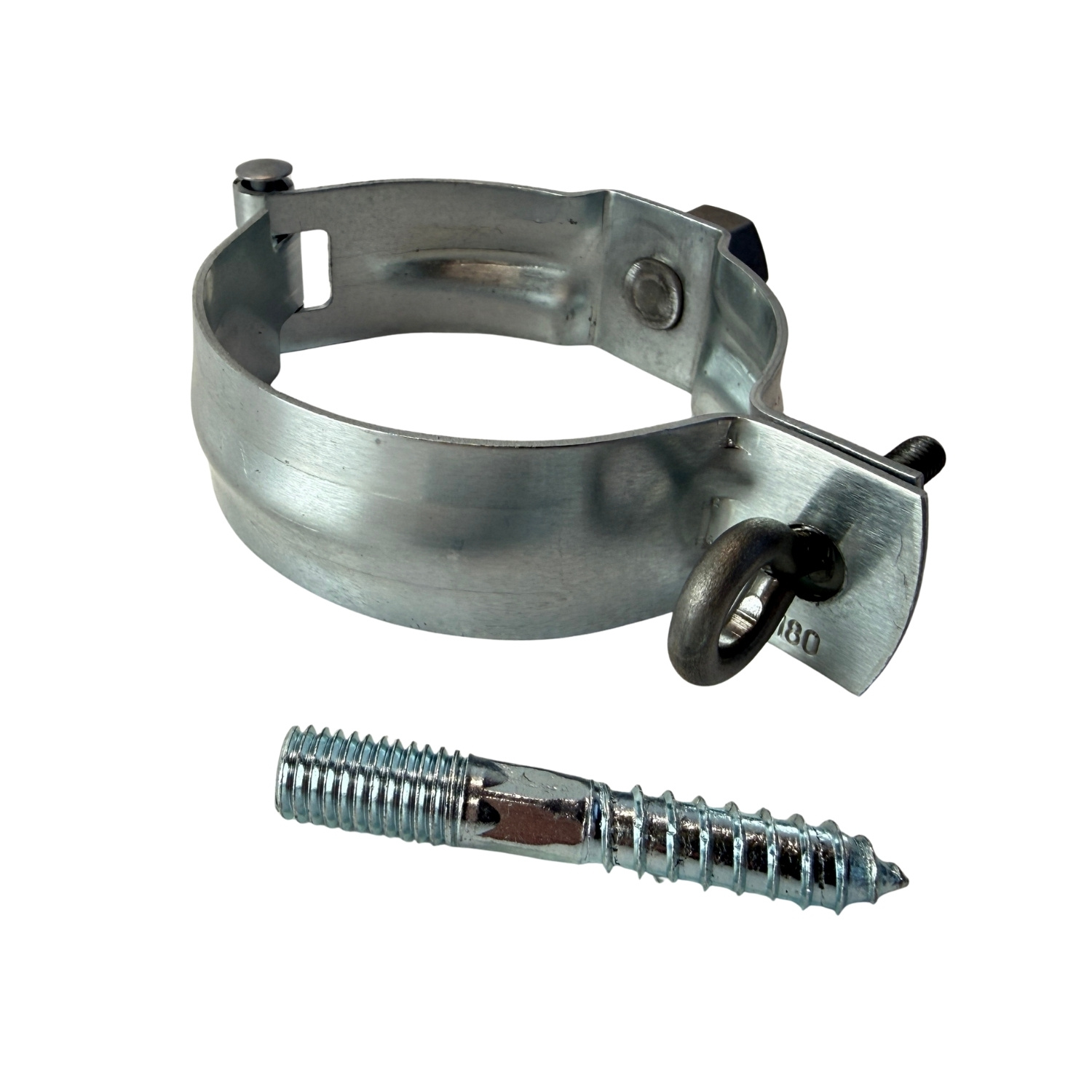 Zinken regenpijpbeugels 80 mm M10