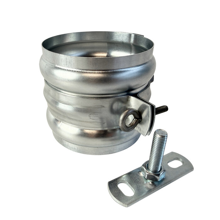 Gromo Zinken regenpijpbeugels 100 mm M10 - set met montage-opties