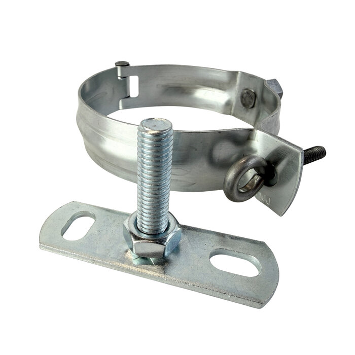 Gromo Zinken regenpijpbeugels 100 mm M10 - set met montage-opties