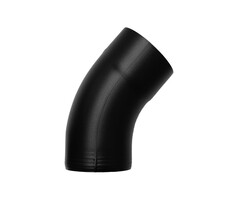 Kallos Bocht 40 graden 80 mm Ral-9005 | Kallos