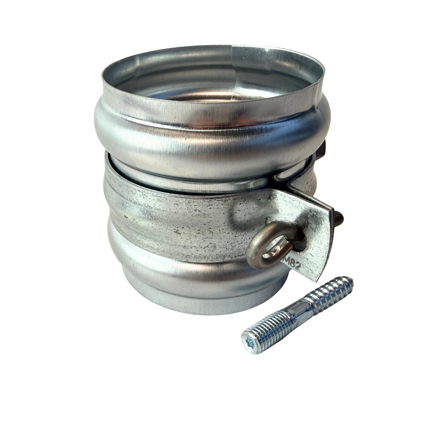 Gegalv. beugel SET 80 mm M10