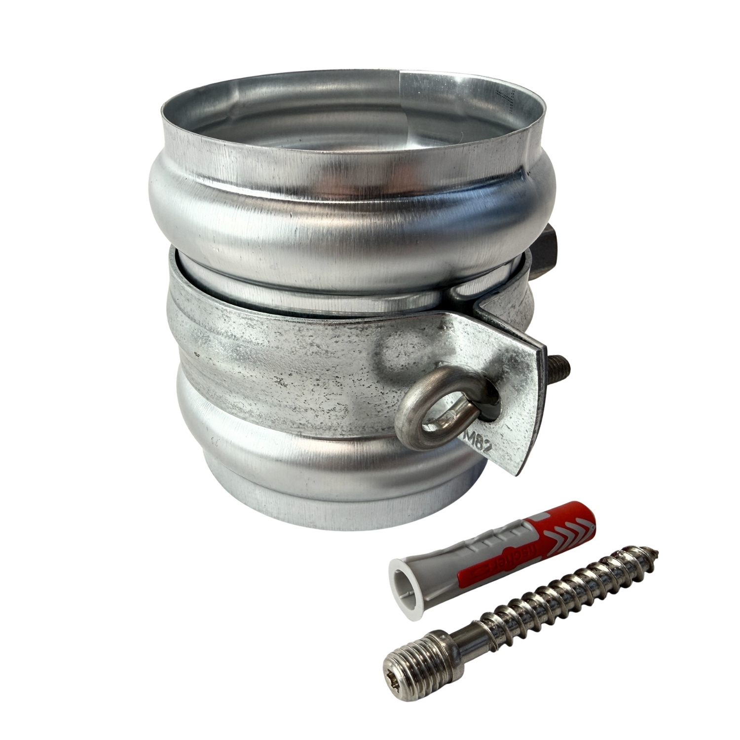 Gegalv. beugel SET 80 mm M10