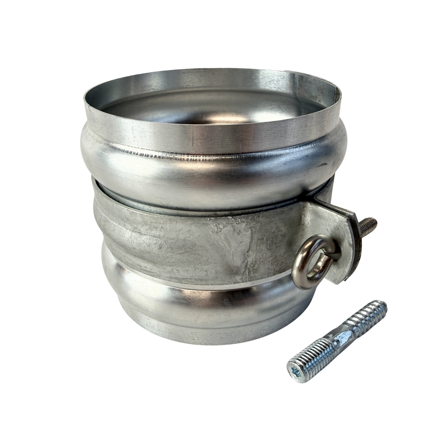 Gegalv. regenpijpbeugels 100 mm M10