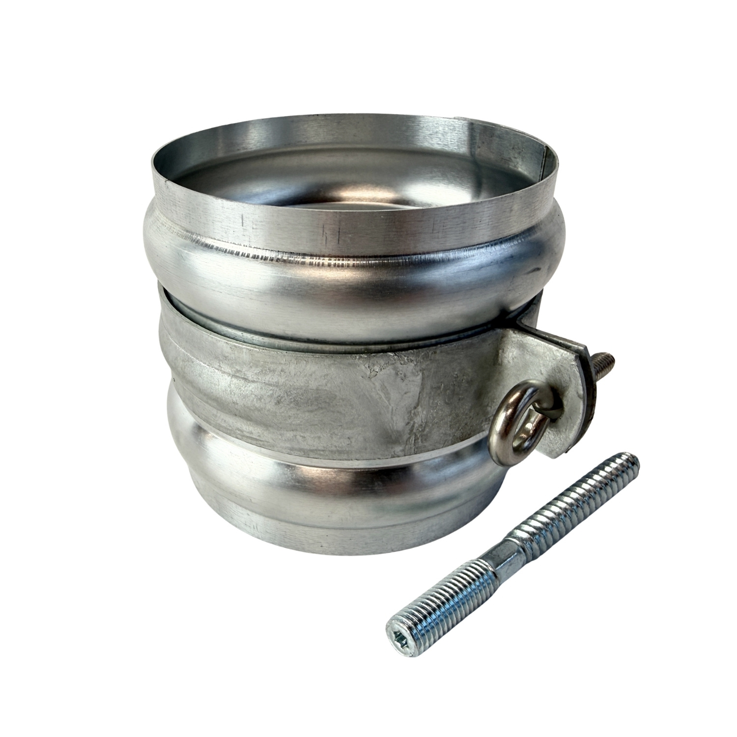 Gegalv. regenpijpbeugels 100 mm M10