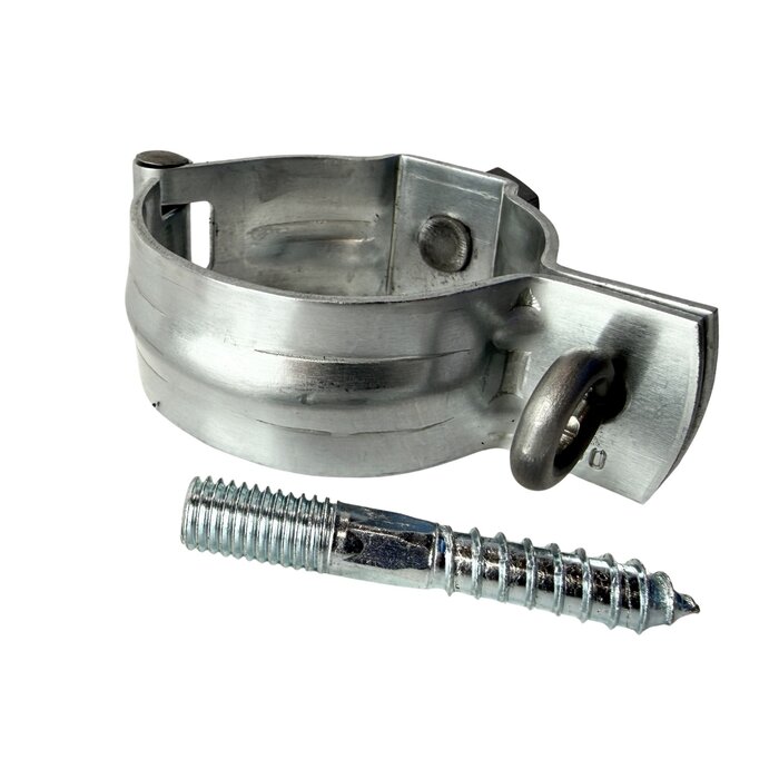 Huismerk Zinken regenpijpbeugels 60 mm M10 - set met montage-opties