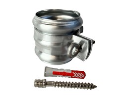 Huismerk Zinken regenpijpbeugelset 60 mm M10