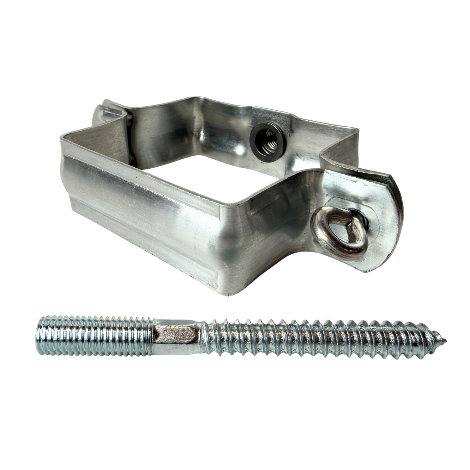 Rheinzink Scharnierbeugel ZINK 80x80mm M10