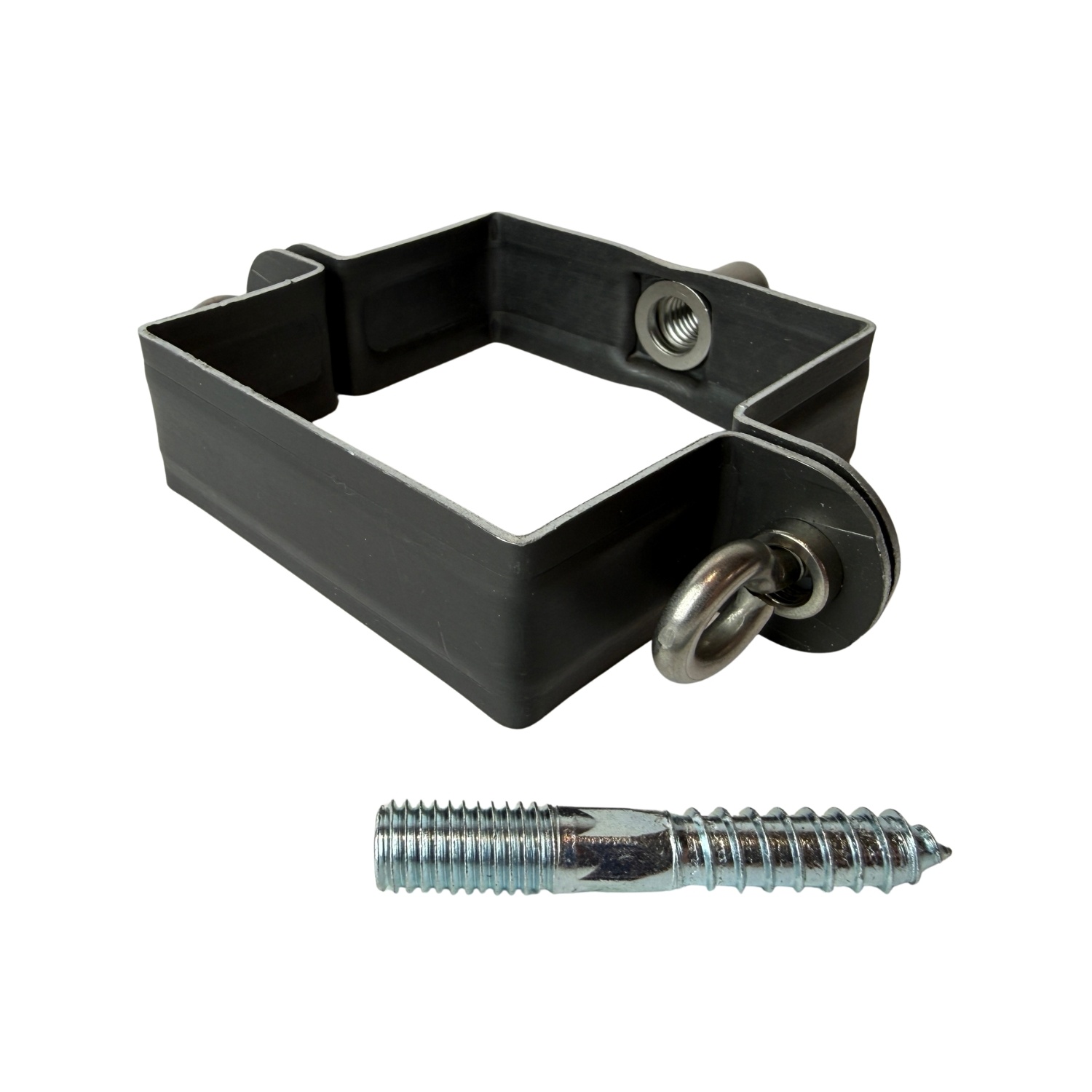 Nedzink Beugel SET 80x80 mm M10 - Noir antraciet/zwart