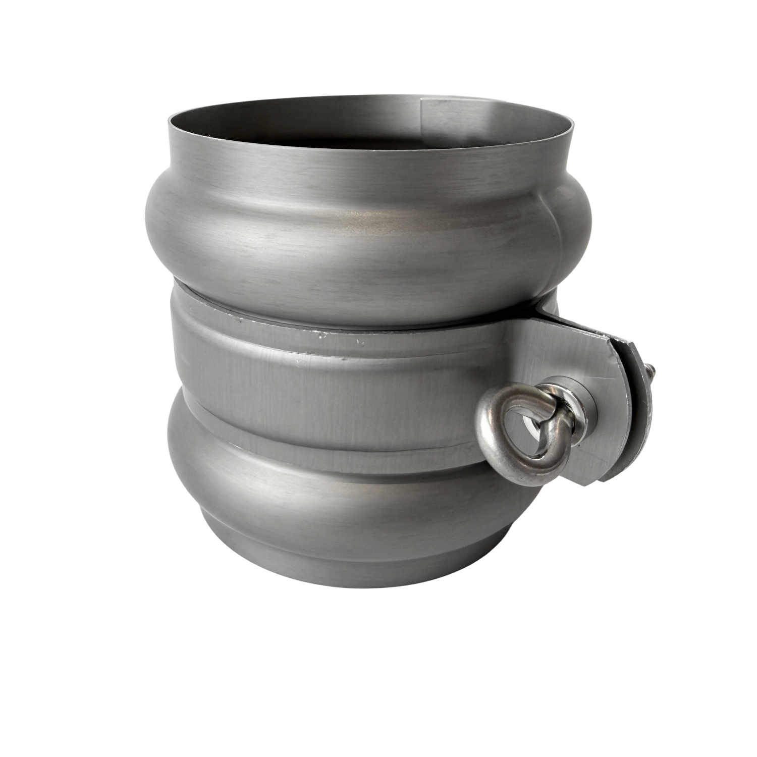 Nedzink Scharnierpijpbeugel 82 mm M8/M10 grijs Nova (NedZink, t.b.v. wrong)