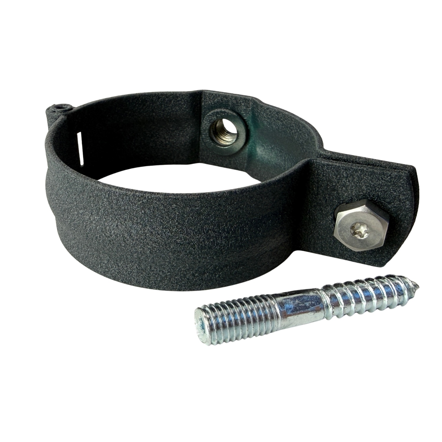 Prefa Scharnierbeugel aluminium SET M10 80 mm - antraciet