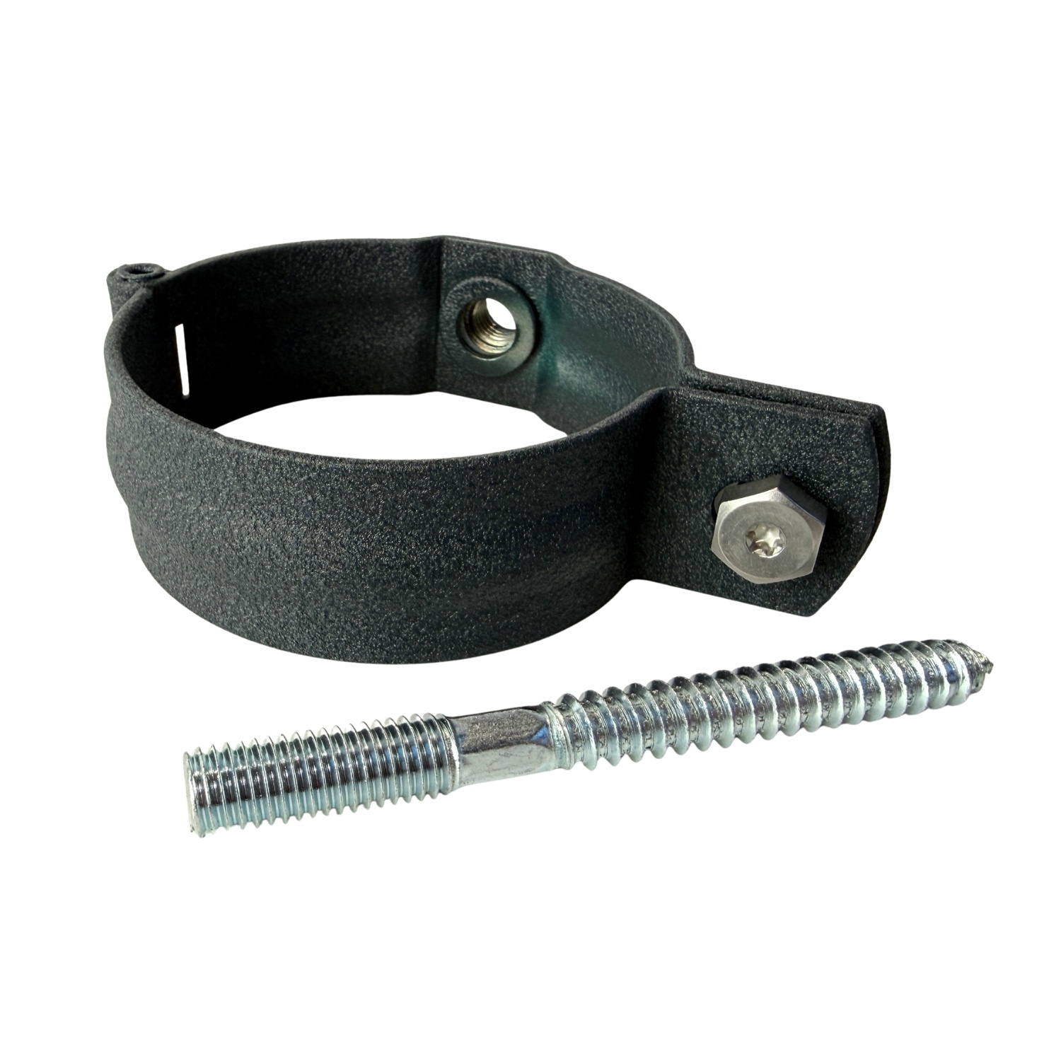 Prefa Scharnierbeugel aluminium SET M10 80 mm - antraciet