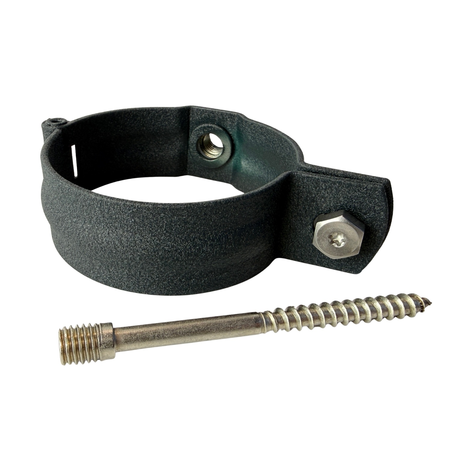 Prefa Scharnierbeugel aluminium SET M10 80 mm - antraciet