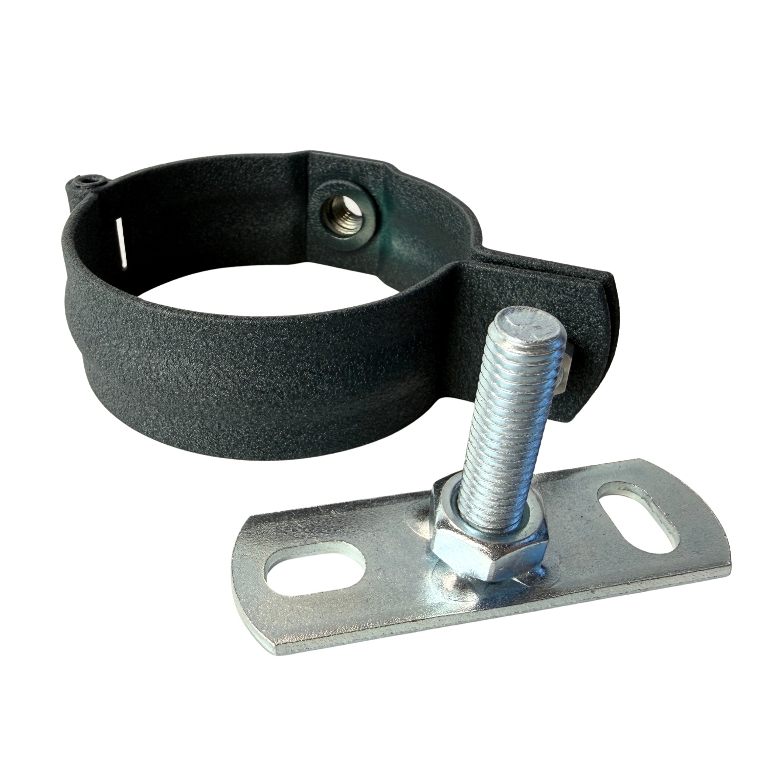 Prefa Scharnierbeugel aluminium SET M10 80 mm - P.10 antraciet