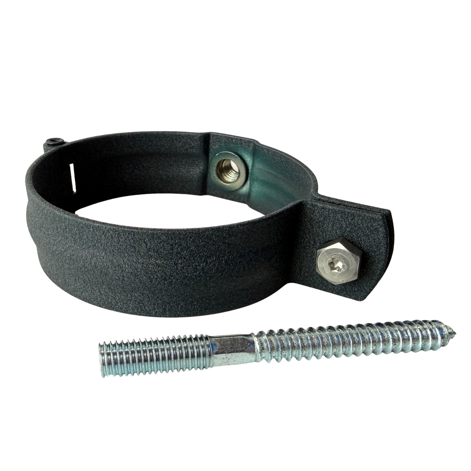 Prefa Scharnierbeugel aluminium SET M10 100 mm - antraciet