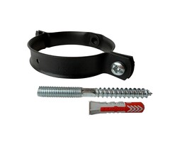 Kallos Scharnierbeugel 80 mm M8 Ral-9005 | Kallos