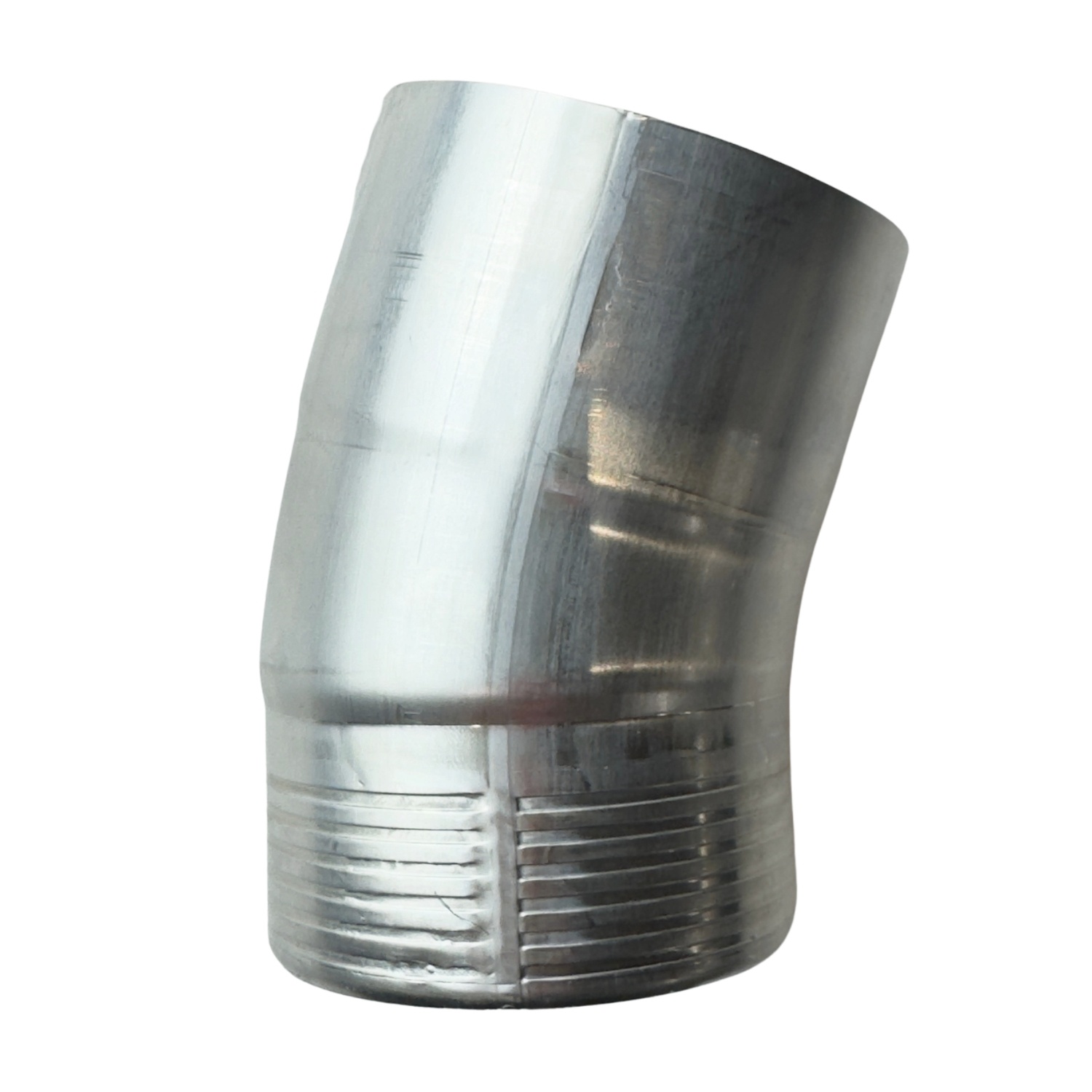 Bocht zink 80mm 20gr (verjongd-spie)