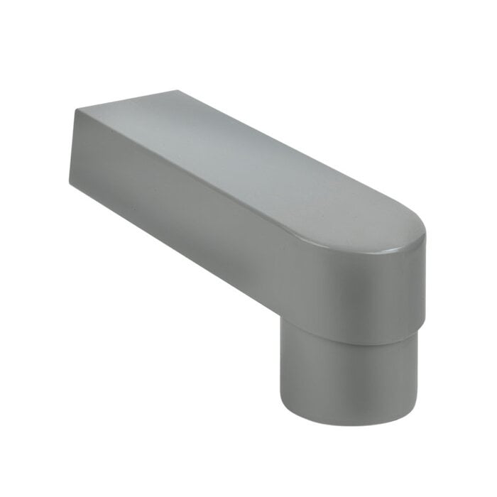 Jarola Stadsuitloop PVC 80mm 60x80mm 251mm - RAL7037