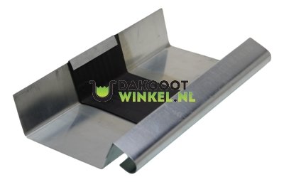Rheinzink Zinken expansiestuk bakgoot B30 - compleet met separaat kraalstuk (Rheinzink)