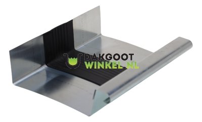 Nedzink Zinken expansiestuk bakgoot B44 - compleet met separaat kraalstuk (NedZink)