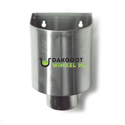 Rheinzink Zinken vergaarbak 60 mm rond Mini