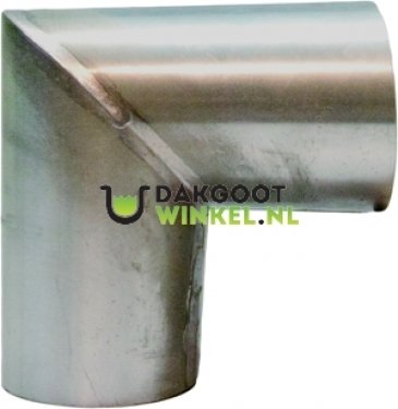 Zinken bocht 90 graden 100 mm verstek