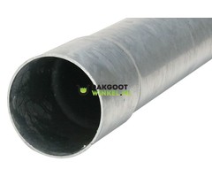 Dakgootwinkel.nl Stalen ondereind verzinkt 100 mm - 1 meter
