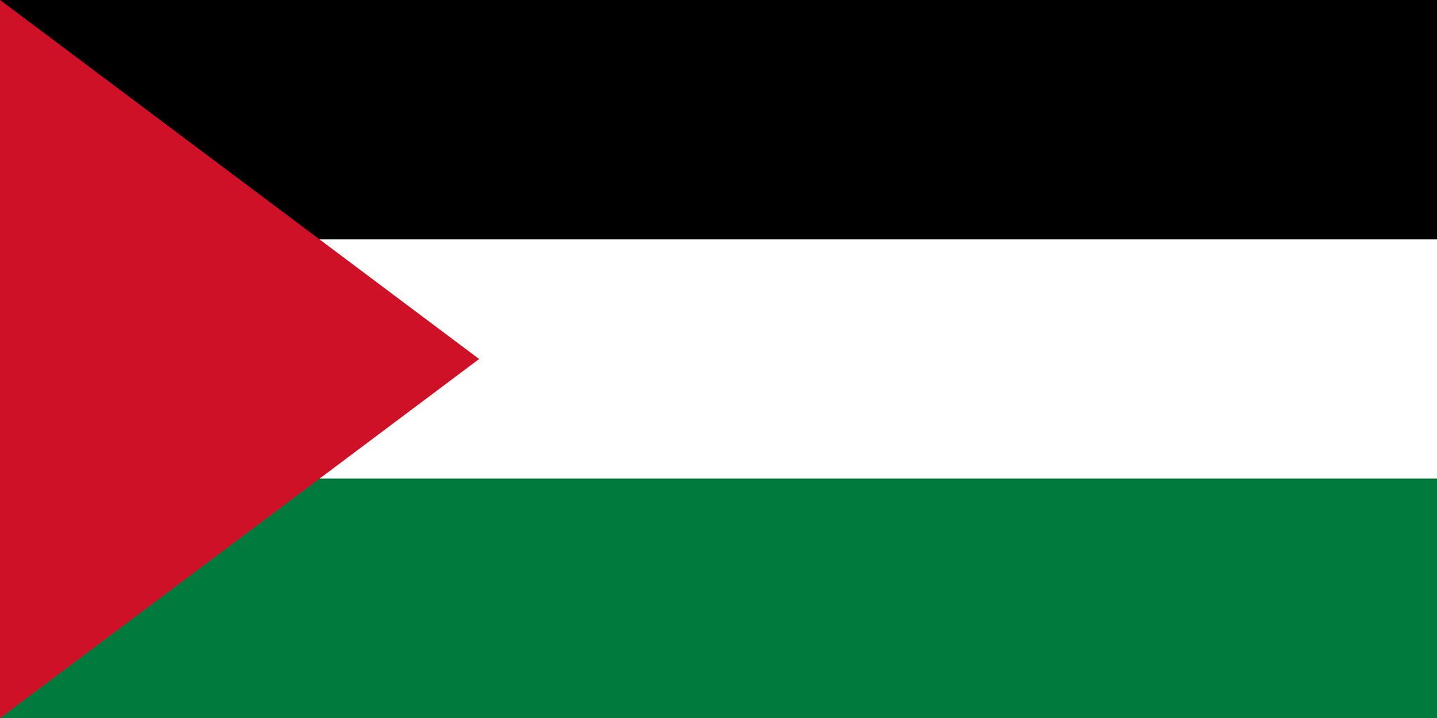 Le drapeau Palestinien, image et signification drapeau de la Palestine