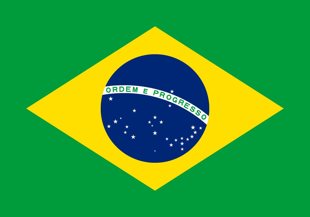 Flag of Brazil image and meaning Brazilian flag - country flags