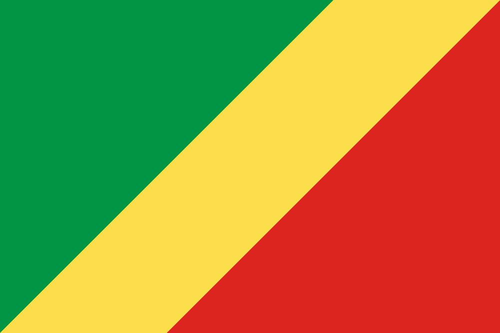 Flag of Congo-Brazzaville image and meaning Congo-Brazzaville flag -  country flags